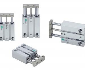 Guided cylinder