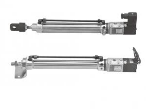Compact cylinder with valve Model No. CKV2