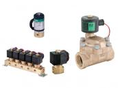 Solenoid valves for various fluids